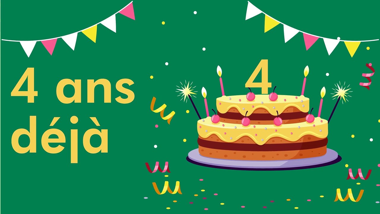 [ #Vidéo ]  4 juillet 2016 - 4 juillet 2020 : 4 ans déjà !