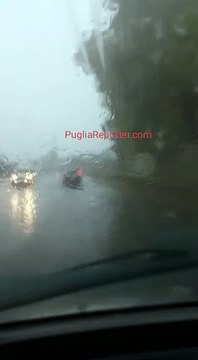 Temporale estivo a Barletta, allagamenti - 4 luglio 2020