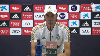 Zidane: "Aquí no hay euforia porque no hemos ganado nada"