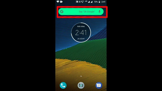 Customize Your Android Google Search Bar ??? google search bar ko color krey ???