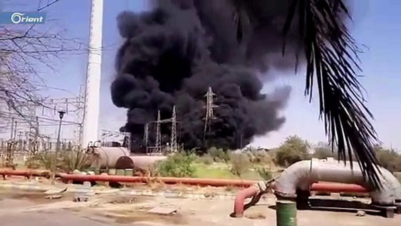انفجار هائل في محطة لتوليد الطاقة بإيران