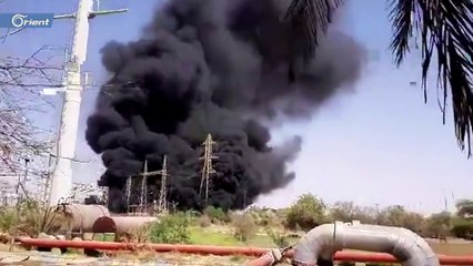 انفجار هائل في محطة لتوليد الطاقة بإيران