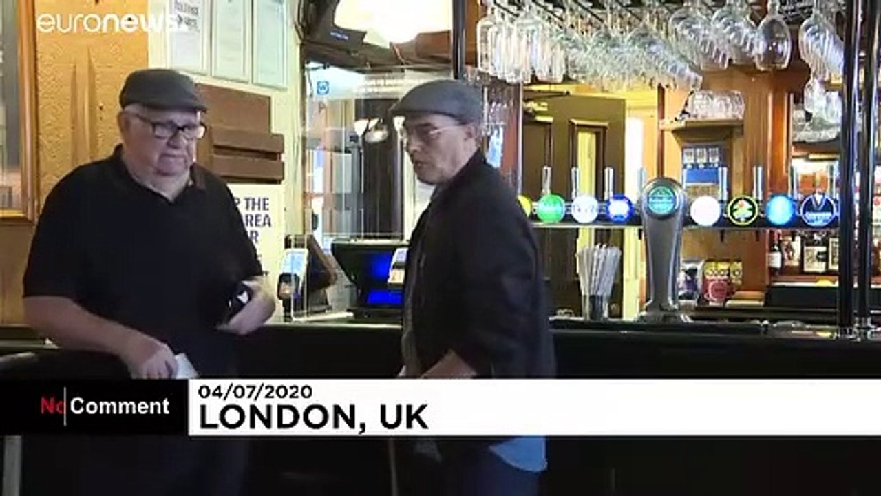 London pubs pull first pints after months of lockdown