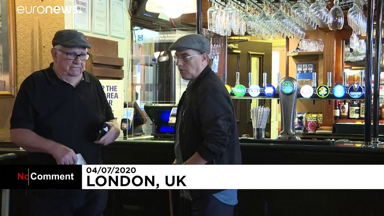 London pubs pull first pints after months of lockdown