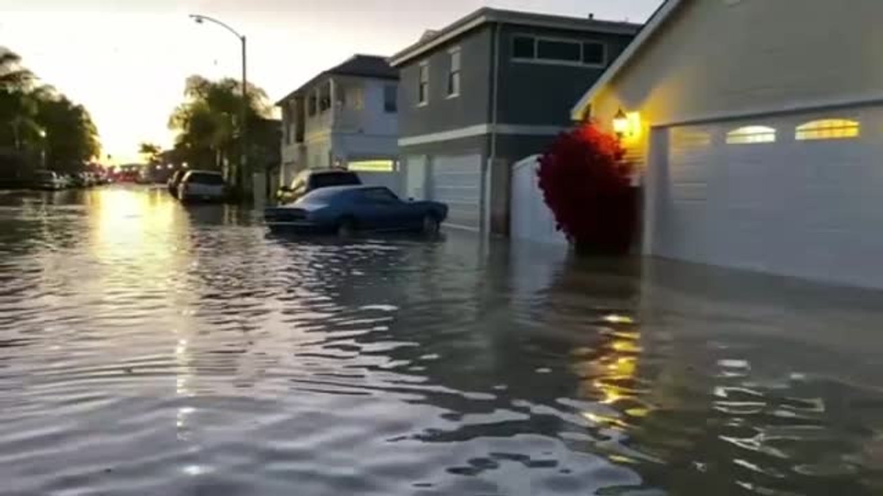 Una "tormenta perfecta" causa importantes inundaciones en California