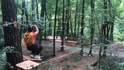 Une nouveau parc d’accrobranche