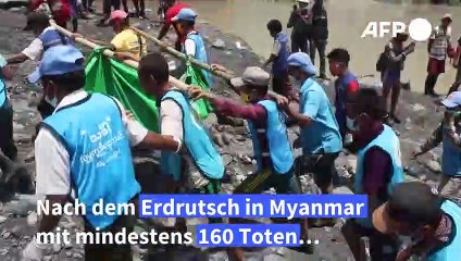 Nach Erdrutsch: Merkel kondoliert Myanmars Regierungschefin