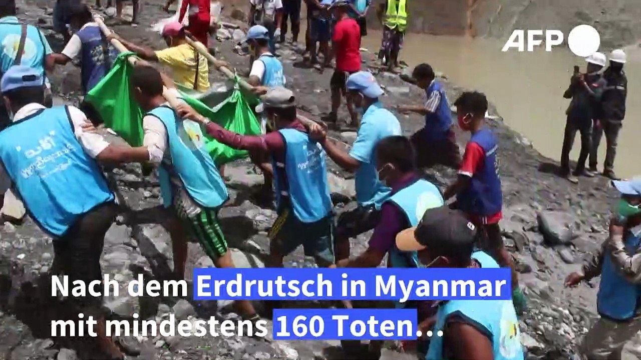 Nach Erdrutsch: Merkel kondoliert Myanmars Regierungschefin