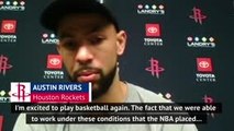 Austin Rivers excited to be going 'home' to Disneyworld