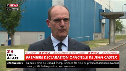 Jean Castex : sa première déclaration en tant que Premier ministre