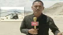 Exclusive report from forward air base of Indo-China border