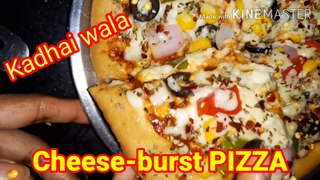 Kadhai Cheese Burst Pizza
