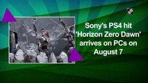 Sony's PS4 hit 'Horizon Zero Dawn' arrives on PC on August 7