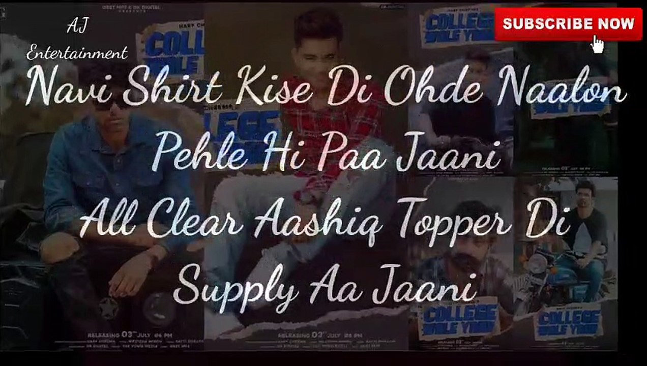 College wale yaar ( lyrics) | guri |jass manak |. Latest punjabi song 2020