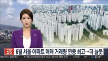 6월 서울 아파트 매매 거래량 연중 최고…더 늘듯