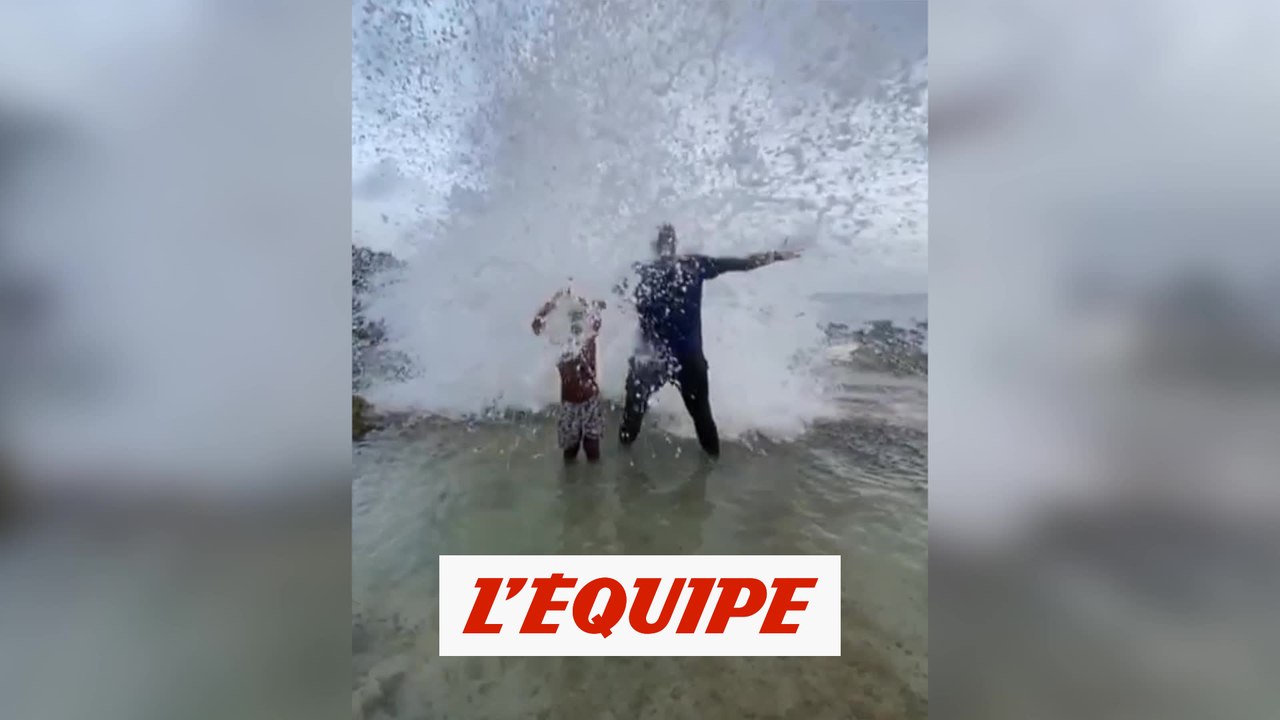 Quand Teddy Riner prend la marée «en famille» - Judo - WTF