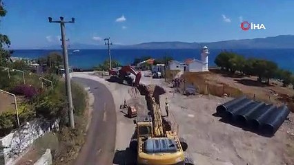 Bodrum’da altyapının 23,5 kilometresi tamamlandı