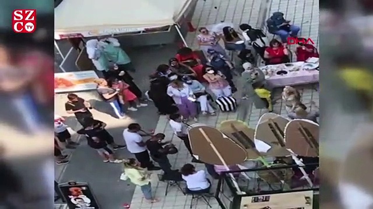 Dansözlü iş yeri açılışında koronavirüs unutuldu