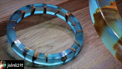 How to make a BRACELET. Resin and Wood. DIY