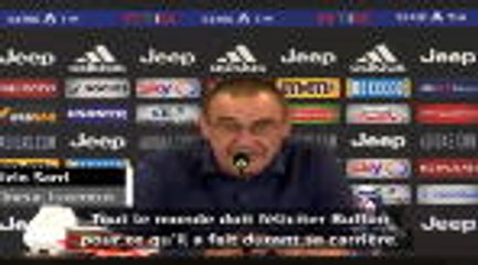 30e j. - Sarri : "Buffon est une légende"