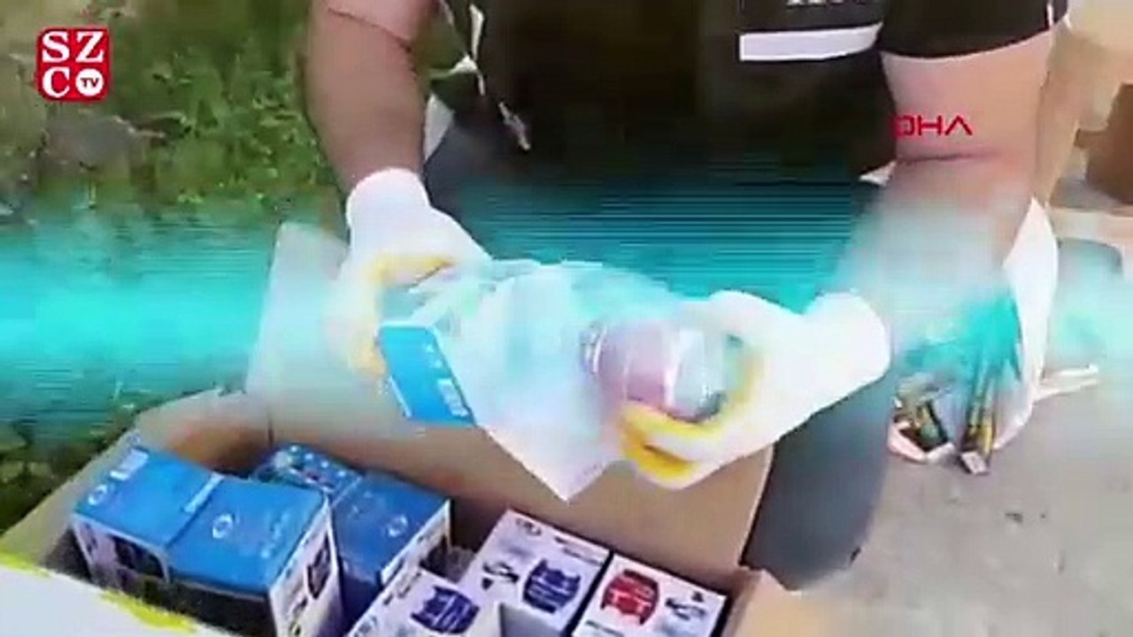 Eskişehir'de kaçak tütün deposuna polis baskını