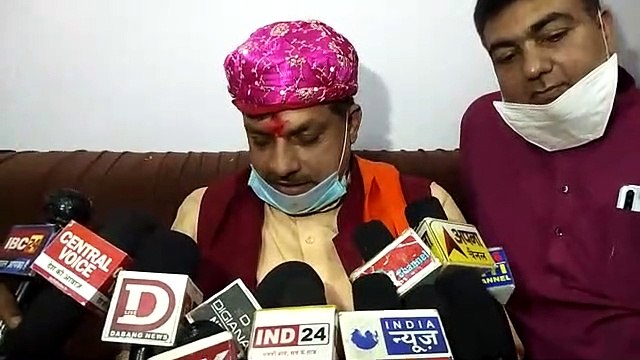 मंत्री बनने के बाद पहली बार गृह नगर पहुँचे मोहन यादव का हुआ ज़ोरदार स्वागत