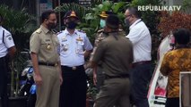 Gubernur DKI Jakarta Anies Baswedan bersama Wali Kota Bogor Bima Arya.