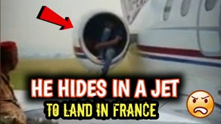 ✅Boy hides in a Jet Engine to land in France | In the Hope of leaving his Country