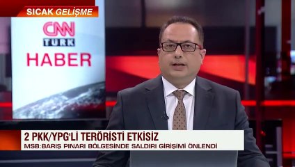 Son dakika... MSB: 2 PKK/YPG'li terörist etkisiz hale getirildi