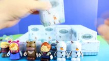 Disney Frozen Vinylmation Surprise Blind Box Opening With Elsa Olaf Anna Kristoff Wedding