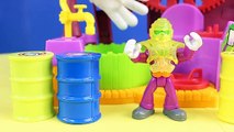 Imaginext Batman And Robin Take Out Transforming Batbot Robot And Joker Factory