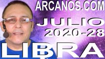 LIBRA JULIO 2020 ARCANOS.COM - Horóscopo 5 al 11 de julio de 2020 - Semana 28