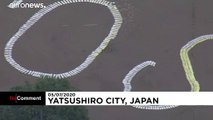 دست‌کم ۲۰ کشته و ۱۴ ناپدید در پی رانش زمین و جاری شدن سیل در ژاپن