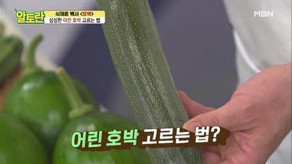 (기력보충) 싱싱한 [어린 호박] 고르는 법!!!