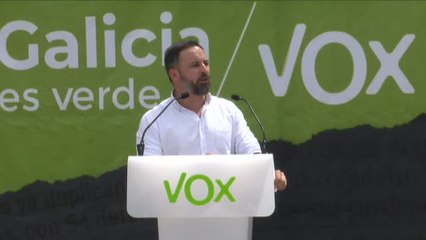 Abascal dice que su formación es "el muñeco del pim, pam, pum" ante la pasividad del resto de partidos