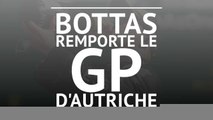 F1 - Bottas remporte le GP d'Autriche