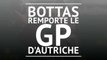 F1 - Bottas remporte le GP d'Autriche