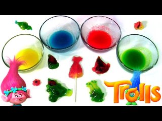 Trolls Poppy Sweet 'n Sour Gummy Maker - Make Troll Candy Lollipops and Cotton Candy Funtoyscollector