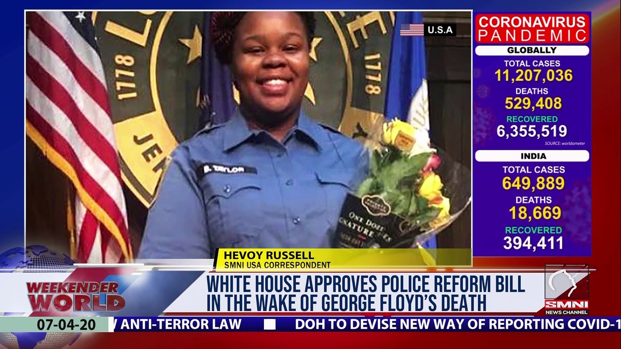 White House approves Police Reform Bill in the wake of George Floyd’s death