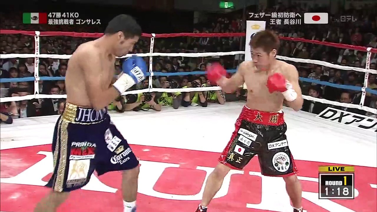 Hozumi Hasegawa vs Jhonny Gonzalez (08-04-2011) Full Fight