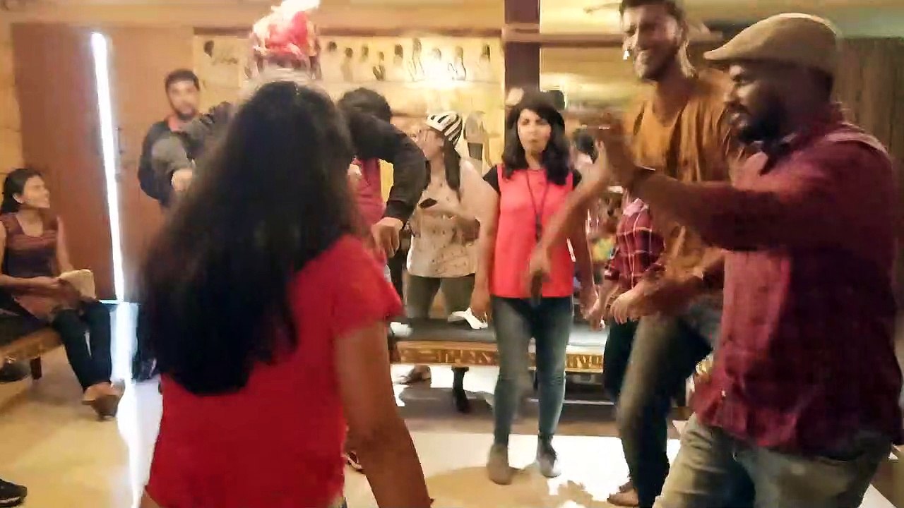 A group of friends enjoying at Breakout escape room