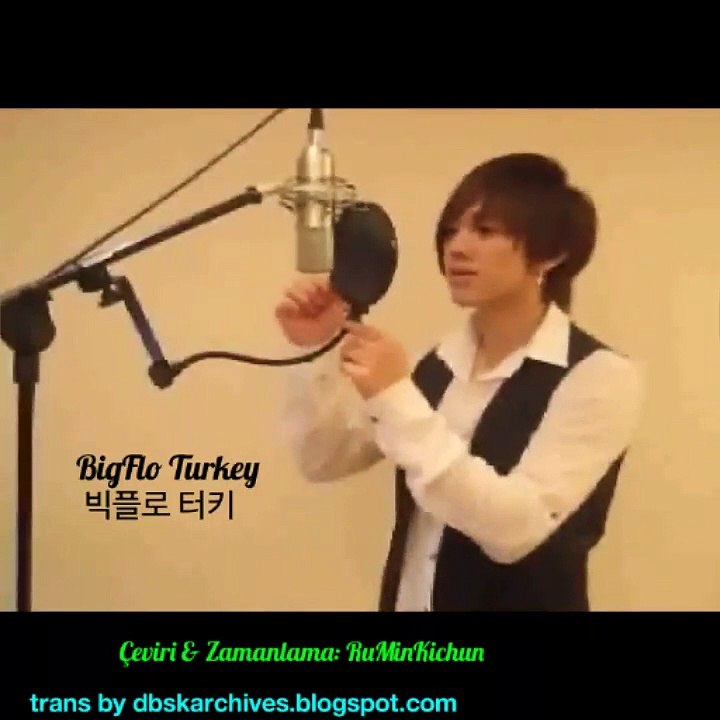 Jung Jung Kyun From BIGFLO (정정균) - Beautiful Thing Cover Tr altyazılı&Eng Sub [DBSK]