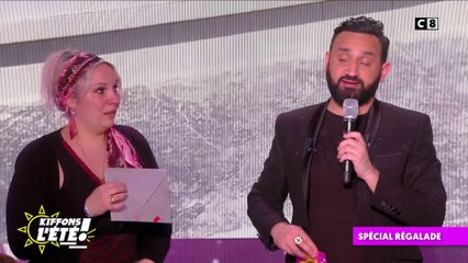Spécial régalade : Cyril Hanouna couvre de cadeaux à une assistante de vie