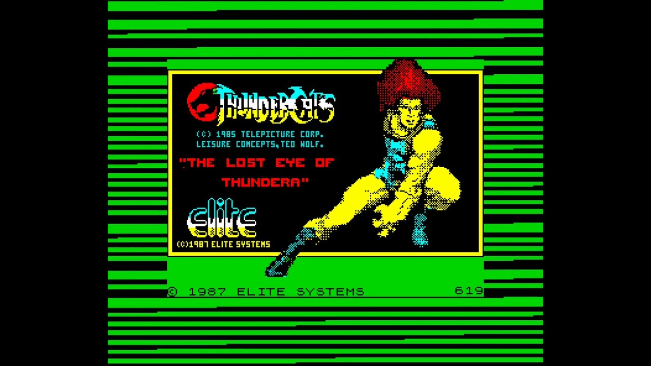 [Longplay] ThunderCats: The Lost Eye of Thundera (128K) - ZX Spectrum (1080p 50fps)