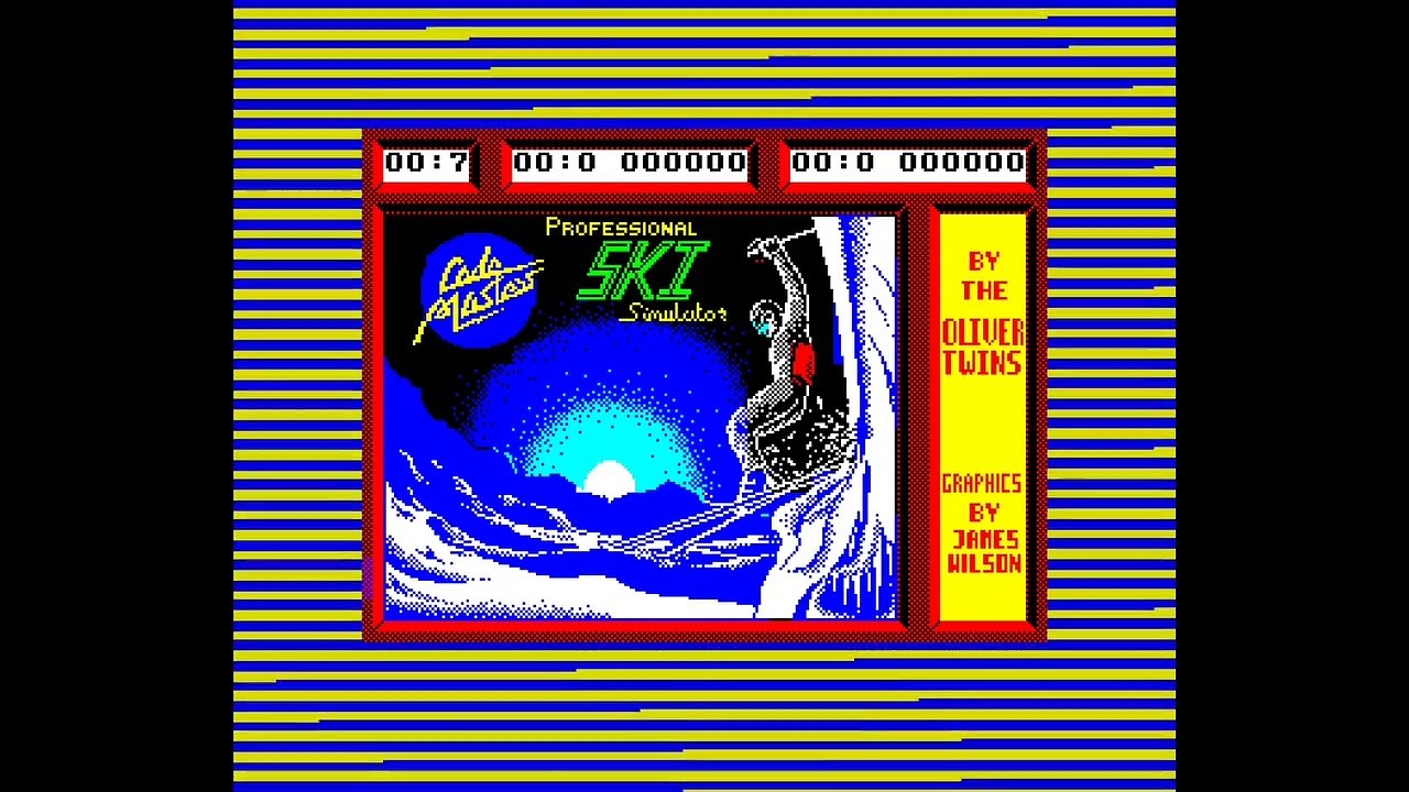 [Longplay] Professional Ski Simulator (128K) - ZX Spectrum (1080p 50fps)
