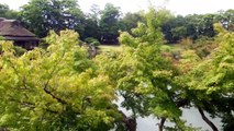 Gardens of Hikone Castle in Japan