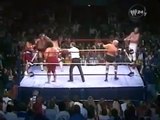 The Wild Samoans vs Big John Studd, Adrian Adonis & Dick Murdoch WWF 1984
