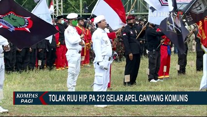 Télécharger la video: Tolak RUU HIP, PA 212 Gelar Aksi Dalam Bentuk Apel Ganyang Komunis