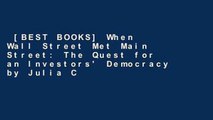 [BEST BOOKS] When Wall Street Met Main Street: The Quest for an Investors'