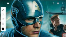 Captain America |Vector Art Infinite Design| Part 1 Speed Line Art | Marvel Heroes |Steve Rogers2020